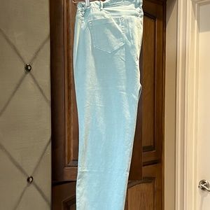 Beautiful Aqua J Jill  Slim Ankle Jeans